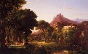 Thomas Cole Dream of Arcadia Sweden oil painting reproduction